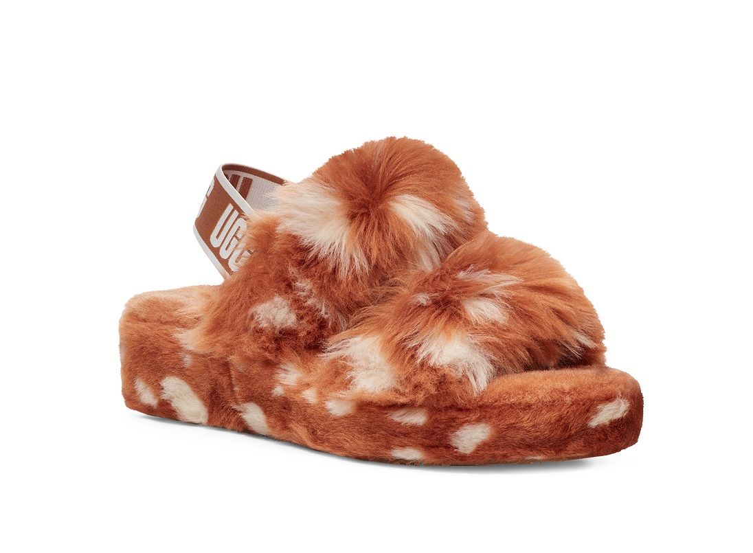 UGG Oh Yeah Spot Slide Natural - Shopping4Africa