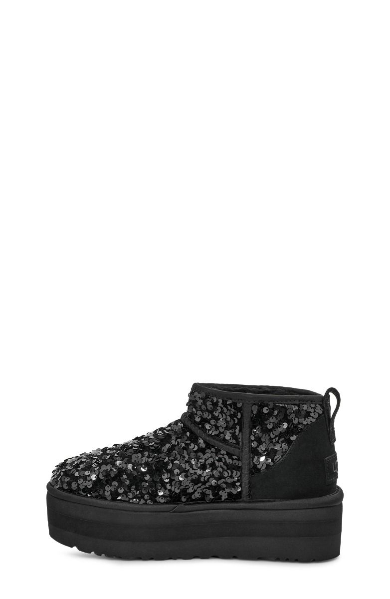 UGG Ultra Mini Chunky Sequin Black - Shopping4Africa