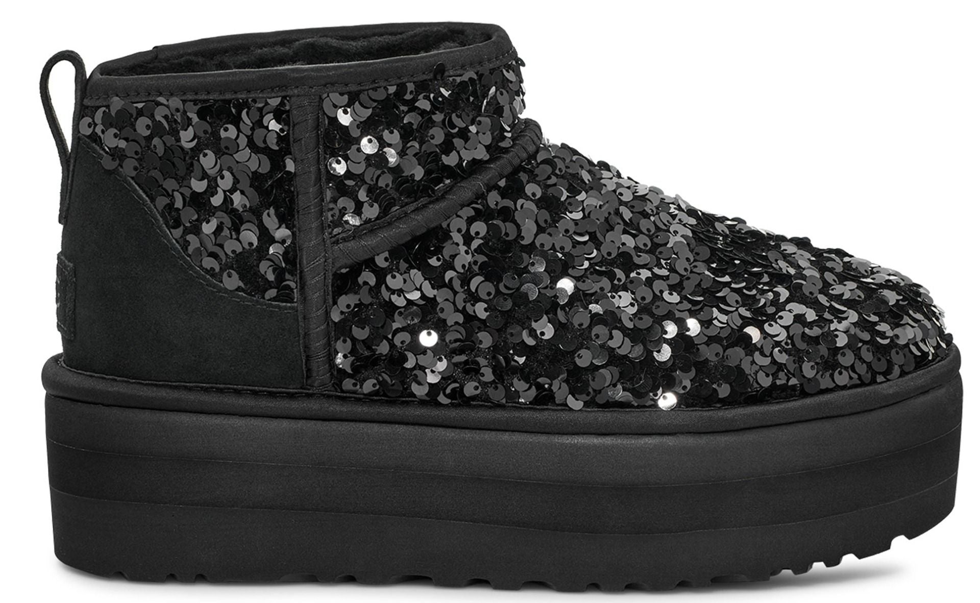 UGG Ultra Mini Chunky Sequin Black - Shopping4Africa