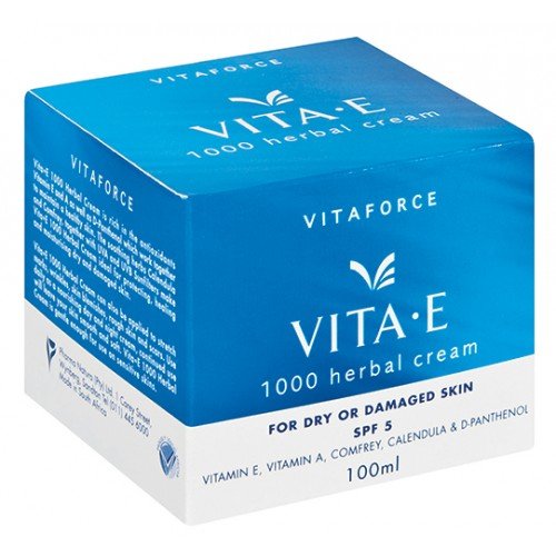 Vitaforce vitamin E 1000 herbal CRM 100g - Shopping4Africa