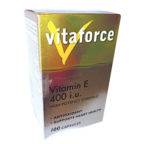 Vitaforce vitamin E 400IU caps 100 - Shopping4Africa