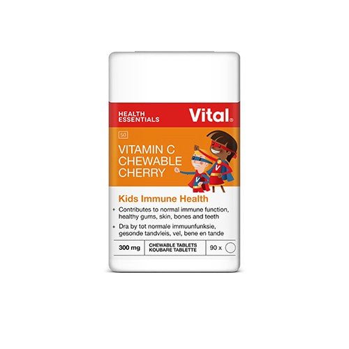 Vital kiids vitamin c cherry chew tab 90 - Shopping4Africa