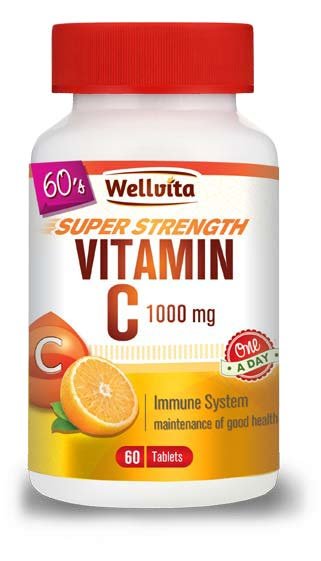 VITAMIN C 1000MG 60 TABS WELLVITA - Shopping4Africa