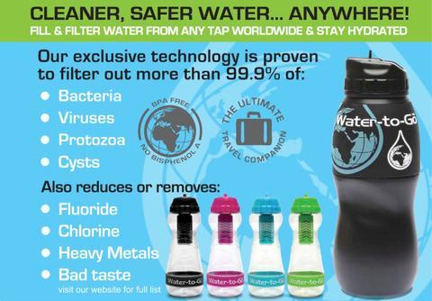 Water-To-Go Bottle Green: 500ml - Shopping4Africa