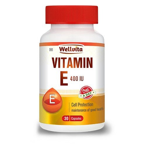 Wellvita vitamin E 400IU 30 softgels - Shopping4Africa