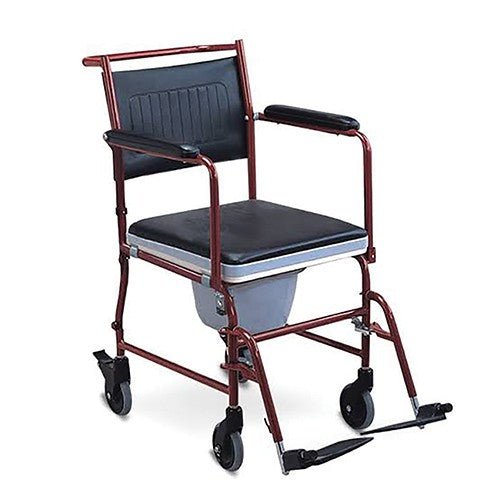 Wheelchair Commode + Foot Rest Swiss Mobiliti - Shopping4Africa
