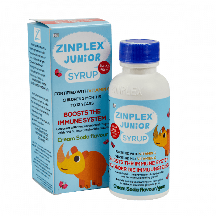 Zinplex Junior Syrup - Berry / Cream Soda Flavour 200ml - Shopping4Africa